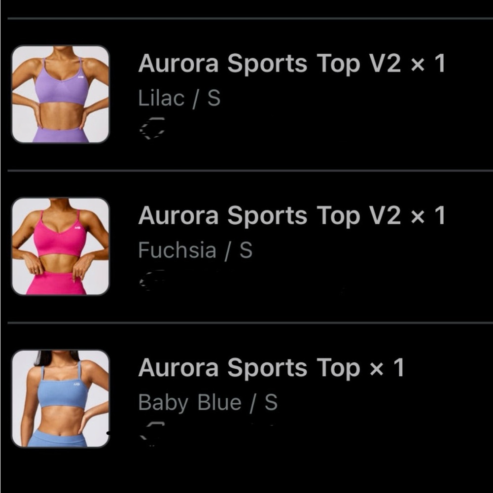 Aurora Sports Top V2 - Lilac